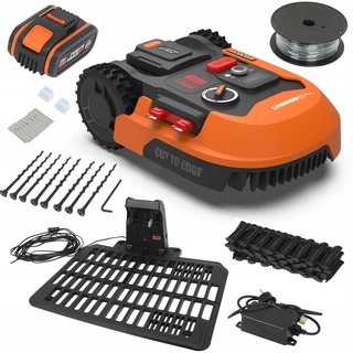 Robotická kosačka - Kosiaci robot Worx M500 PLUS, šírka kosenia 18 cm
